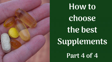 How to choose the best supplements
